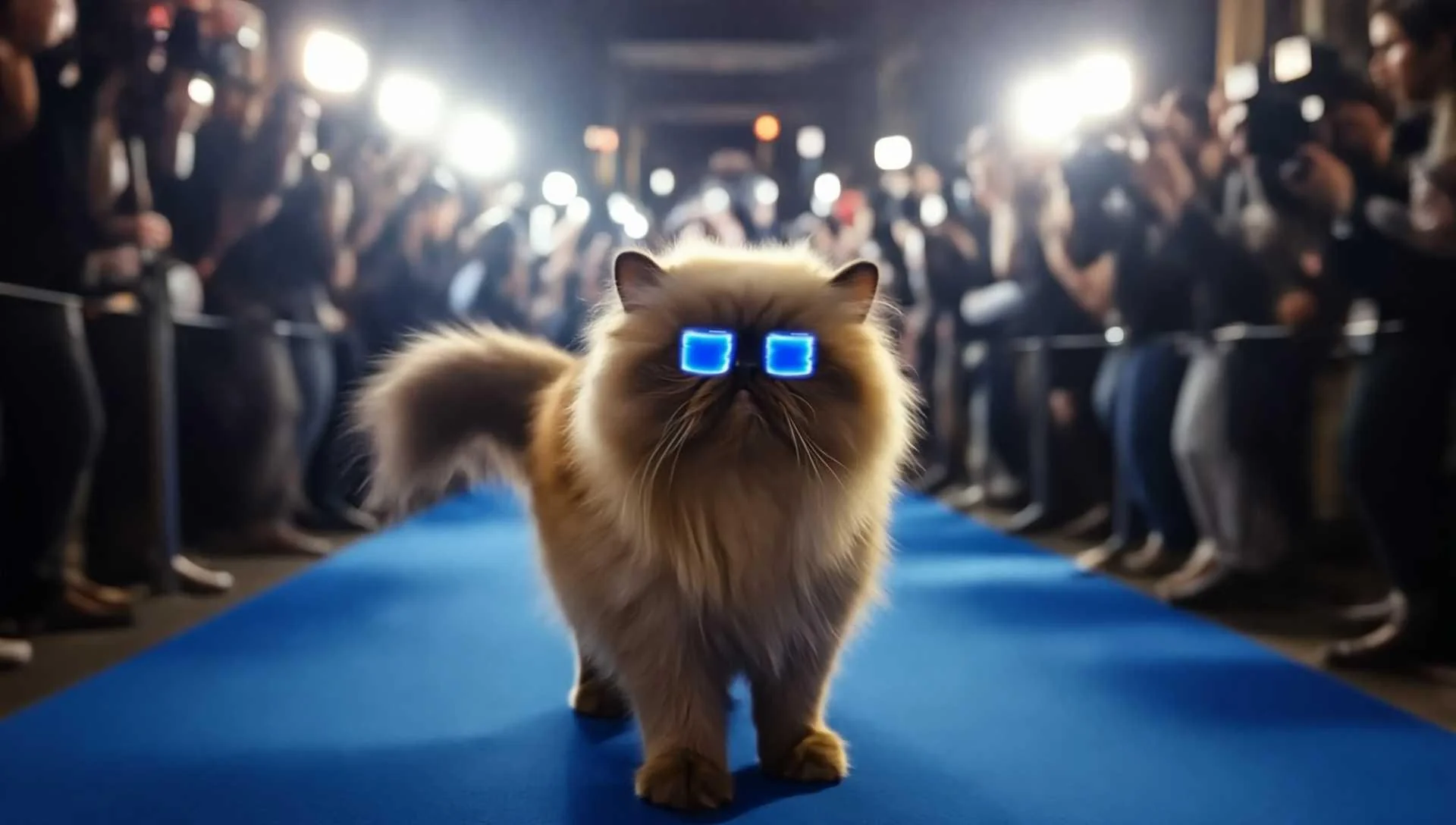Miggles Blue Carpet